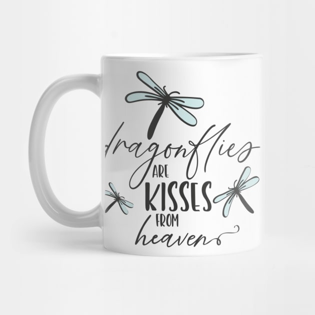 Dragonflies are kisses from heaven by PolkaDotsShop